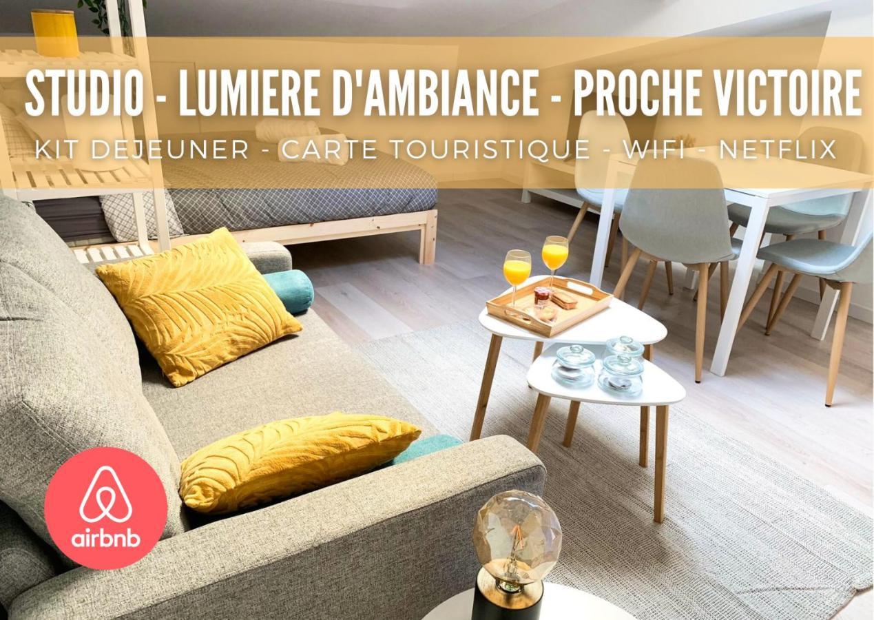 Studio Avec Lumiere D'Ambiance - Proche Victoire Apartment Bordeaux Ngoại thất bức ảnh